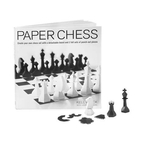 Paper Chess Papers Chess Set Crafts Make Your Own Uncommongoods