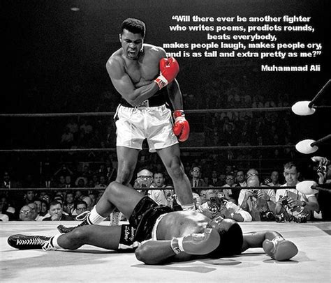 Muhammad Ali Knockout With Quote Canvas Art Etsy