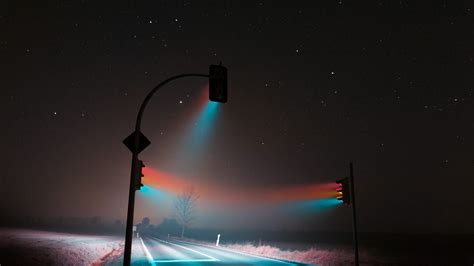 When you are dealing with traffic while riding on the road, being visible is your number one priority. Lucas Zimmermann, Photography, Traffic lights, Night ...