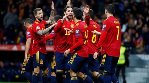 Web oficial de la selección española de fútbol. España se clasifica con brillantez para la Eurocopa 2020 ...