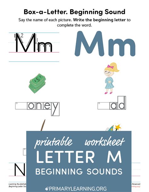 This Letter M Phonics Worksheet Incorporates Letter Sounds And Writing