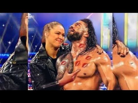 Roman Reigns And Ronda Rousey Love New Status YouTube