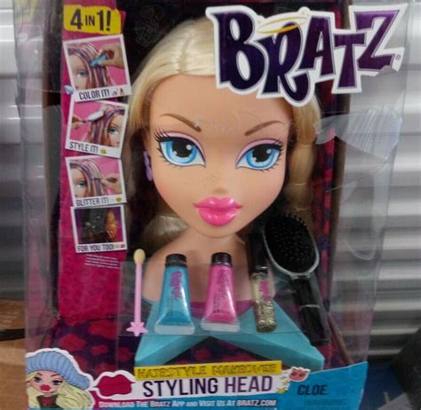 Bratz Styling Head Cloe Hair Styling Doll ~ New Others Package A