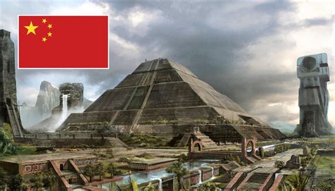 Geografía de la china antigua. El misterio de la Gran Pirámide de China: ¿Antigua Base ...