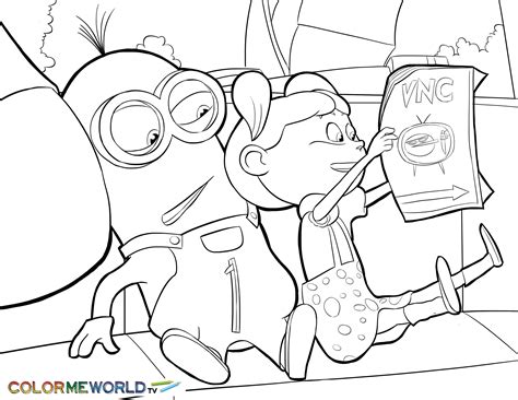 Download or print easily the design of your choice with a single click. Kevin PDF Printable Coloring Page - Minions | Minions ...