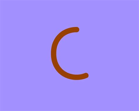 Vector — ilustración de dibujos animados de letras mayúsculas divertidos alfabeto de la a a i de educación infantil. Letra C mayuscula de la tipografía: La Chata. #Typography ...