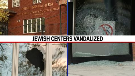 police investigating rash of vandalism at jewish synagogues in the bronx abc7 new york
