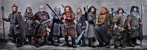 Geekshelf Hobbit Dwarves