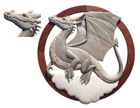 Dragon Intarsia Pattern From Judy Gale Roberts