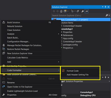 Format Code In Visual Studio How To Achieve Clean And Consistent