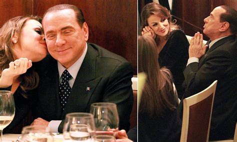 Silvio Berlusconi 76 Gets A Kiss From His 27 Year Old Fiancée