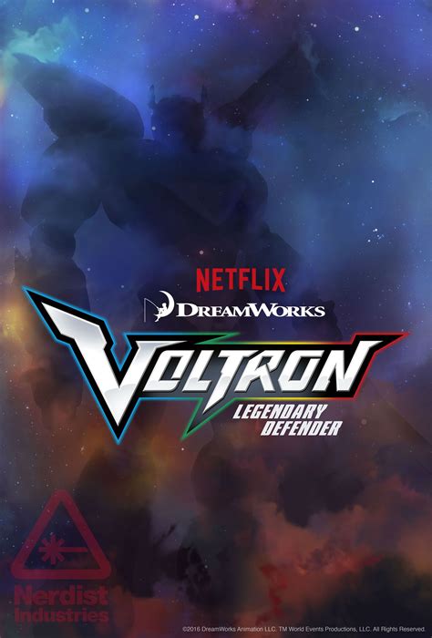 Netflix Reveals Dreamworks Voltron Logo Collider