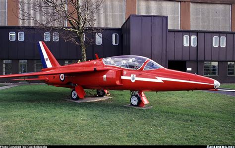Hawker Siddeley Gnat T1 Uk Air Force Aviation Photo 0330036