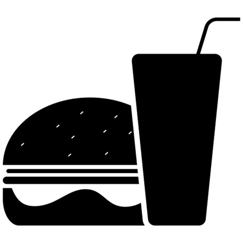 Fruit and vegetables, computer icons. Burger, coke, coke and burger, drink, fast food icon