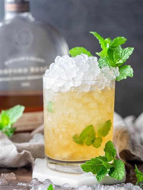 Classic Mint Julep Recipe Basil And Bubbly