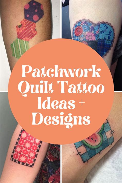 Patchwork Quilt Tattoo Ideas Designs Tattoo Glee