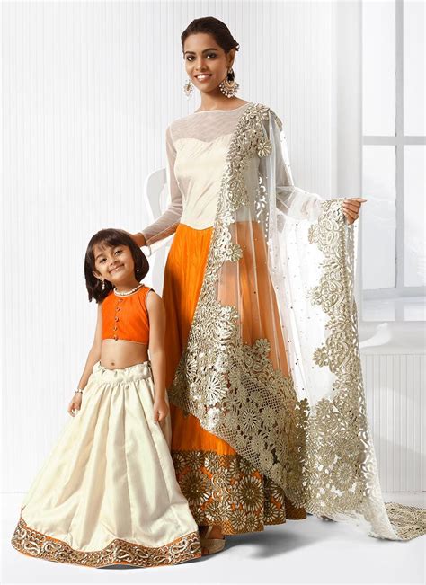 buy chic art silk mother daughter combo readymade salwar online shopping slcdcmd1509 mother