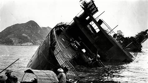 January 9 1972 Ocean Liner Queen Elizabeth Sinks In Hong Kong Harbour Bt