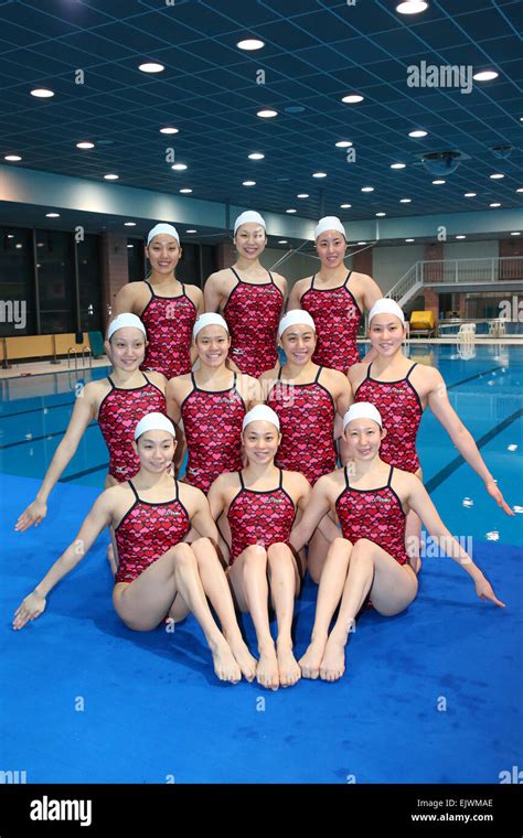Japan Synchronized Swimming National Team Hi Res Stock Photography And