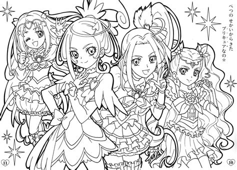 Glitter Force Doki Doki Coloring Pictures Belinda Berubes Coloring Pages