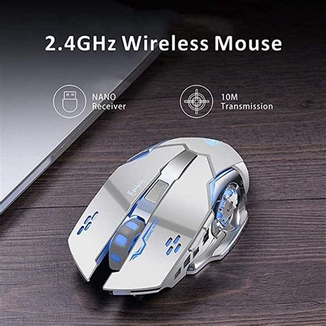 Coolcold Viboton Rechargeable Gaming Mouse Wireless 24ghz Rgb Gaming