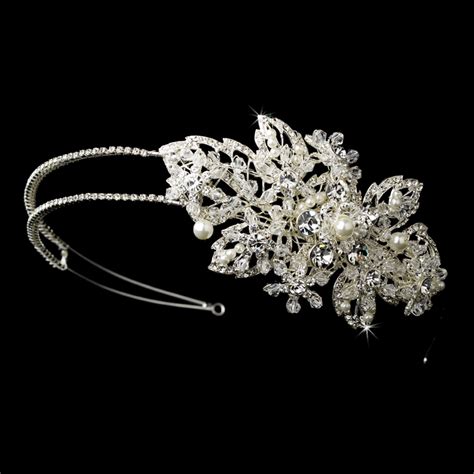 Marvelous Pearl And Crystal Headpiece Elegant Bridal Hair Accessories