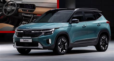2023 Kia Seltos Facelift Revealed With Modern Styling Cues And A New