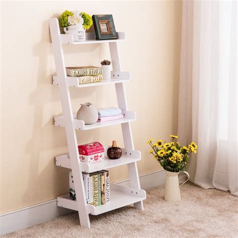 The 15 Best Collection Of White Ladder Bookcases