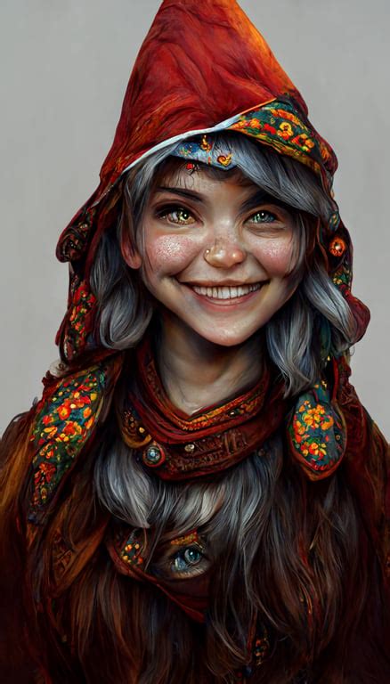 Prompthunt Gnome Female Dungeons And Dragons Dandd Heterochromia