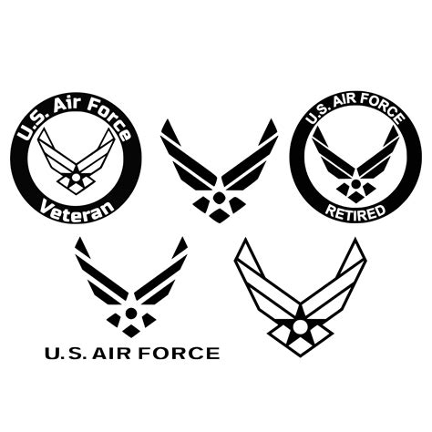 Us Air Force Svg Air Force Logo Svg Air Force Symbol Svg Cut File