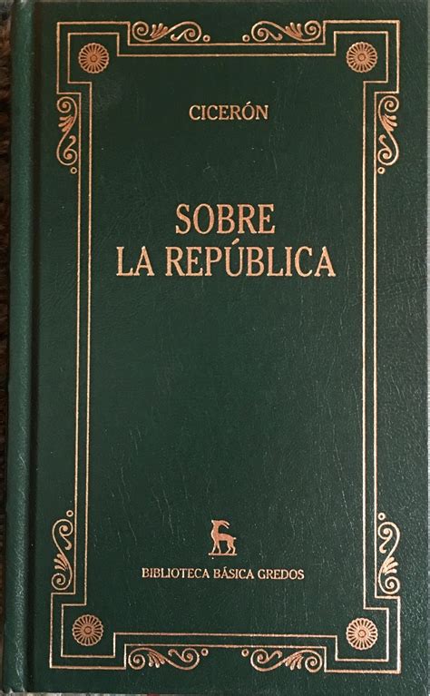 Biblioteca De Carmelinda Sobre La República Marco Tulio Cicerón