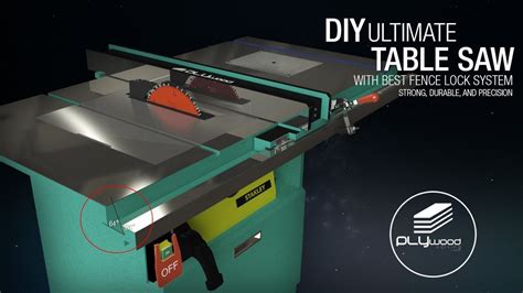 You can make your own table saw. DIY Ultimate Table Saw with Best Fence Lock System - YouTube