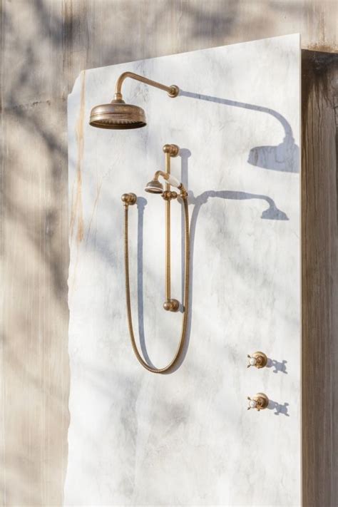 Brass Fittings An Enduring Option For Outdoors Outdoor Shower