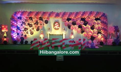 Girl Baby Princess Premium Birthday Party Balloon Decoration Bangalore