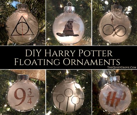 With a sheet of white felt you can create your very own harry potter patronus christmas ornament. DIY Harry Potter Floating Ornaments ⋆ The Quiet Grove