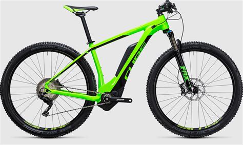 Cube Reaction Hybrid Hpa Slt 500 Electric Mountain Bike 2017 Green
