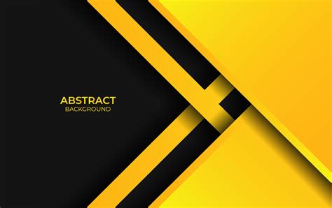 Design Abstract Yellow And Black Style 2068365 Vector Art At Vecteezy