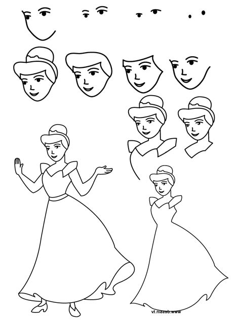 Disney Princess Drawing Step By Step - Step By Step Disney Drawing at GetDrawings | Free download
