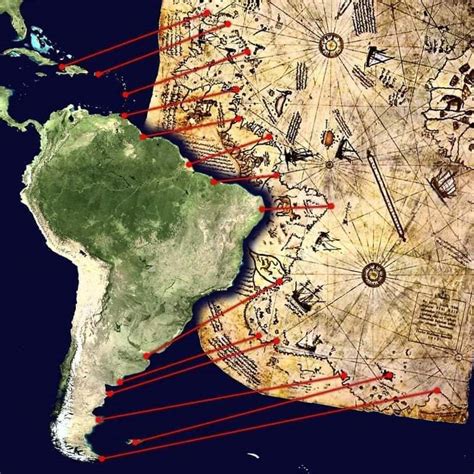 El Misterioso Mapa De Piri Reis Muestra Las Cosas De AmÉrica Y