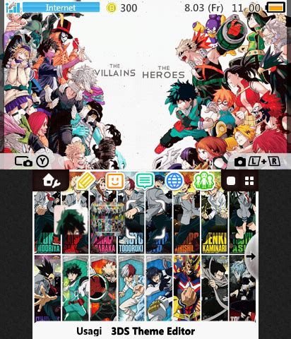 Should you buy a 3ds theme qr codes in 2020, and pick the best one? My Hero Academia Theme - Made by | Theme Plaza