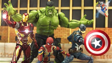Avengers Assemble Vs Thanos Fight Scene Final Episode Youtube