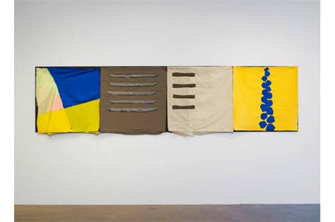 Geometric Abstraction Of Richard Tuttle Art In Fabric Coming To Pace