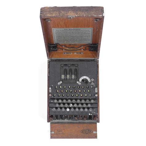 Wwii Enigma Cipher Machine Is A War Time Souvenir With A Hefty Muscle