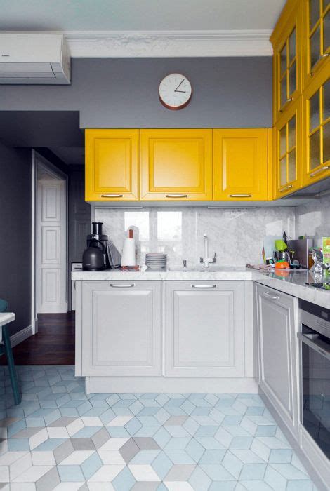 25 Bright Grey And Yellow Kitchen Decor Ideas Digsdigs