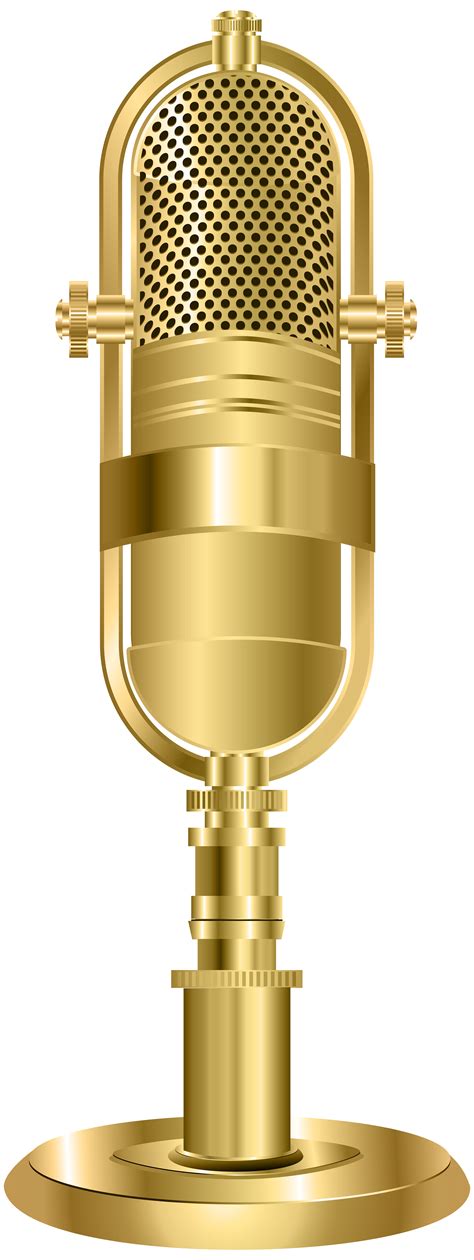 Microphone Transparent Background Png Recording Studio Mic Png Image