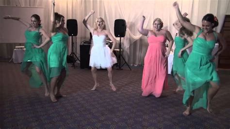 Surprise Bridesmaid Wedding Dance Youtube