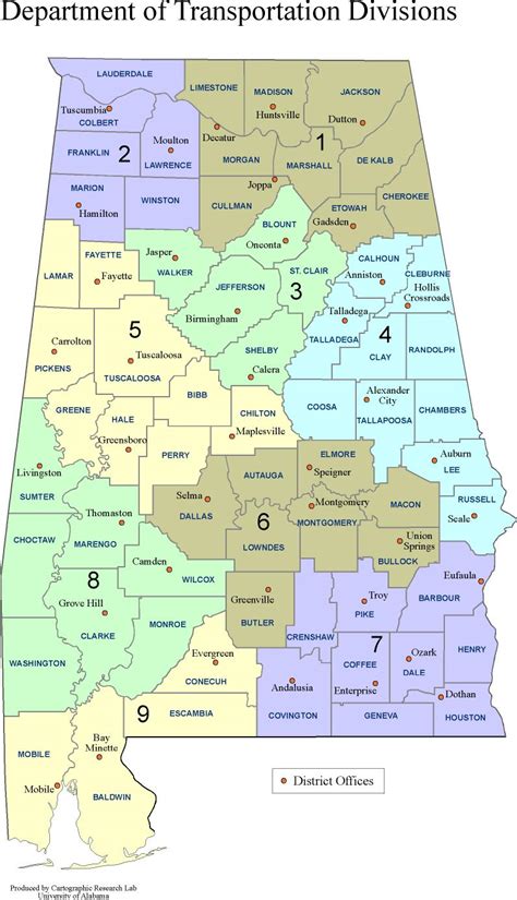 How Many Regions Or Districts Does Your States Dot Or Highway Agencies