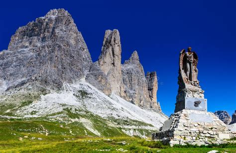 Dolomites Tre Cime Di Lavaredo In South Tyrol Italy Stock Image