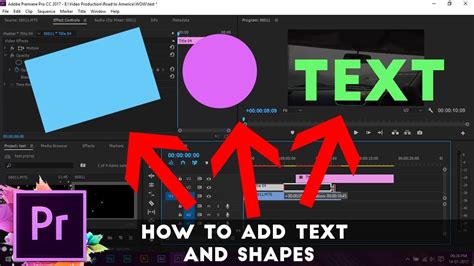 It explicitly states some piece of knowledge the audience should know. How To Add Text and Shapes In Adobe Premiere Pro ...