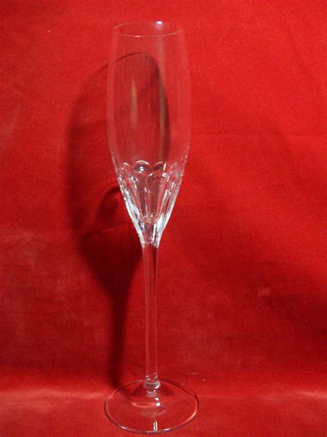 Wedgwood By Vera Wang Lariat Crystal Champagne Flute New Ebay